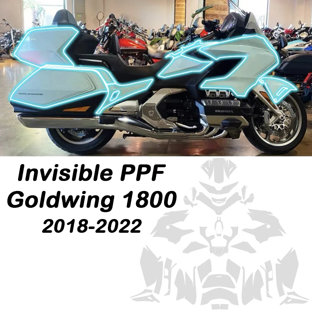 2022 Goldwing 1800 Motorcycle Accessories PPF Invisible Protective Film For Gold Wing GL 1800 2018-2020-2022 TPU Protective Film
2022 Goldwing 1800 Motorcycle Accessories PPF Invisible Protective Film For Gold Wing GL 1800 2018-2020-2022 TPU Protective Film