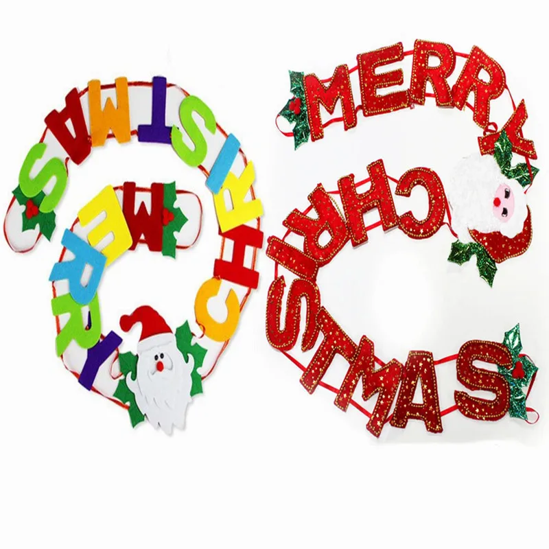 Christmas Decorations Colorful Shiny Letters String Flags Home Indoor Outdoor Shop Windows Shopping Malls Decorative Pendants
Christmas Decorations Colorful Shiny Letters String Flags Home Indoor Outdoor Shop Windows Shopping Malls Decorative Pendants