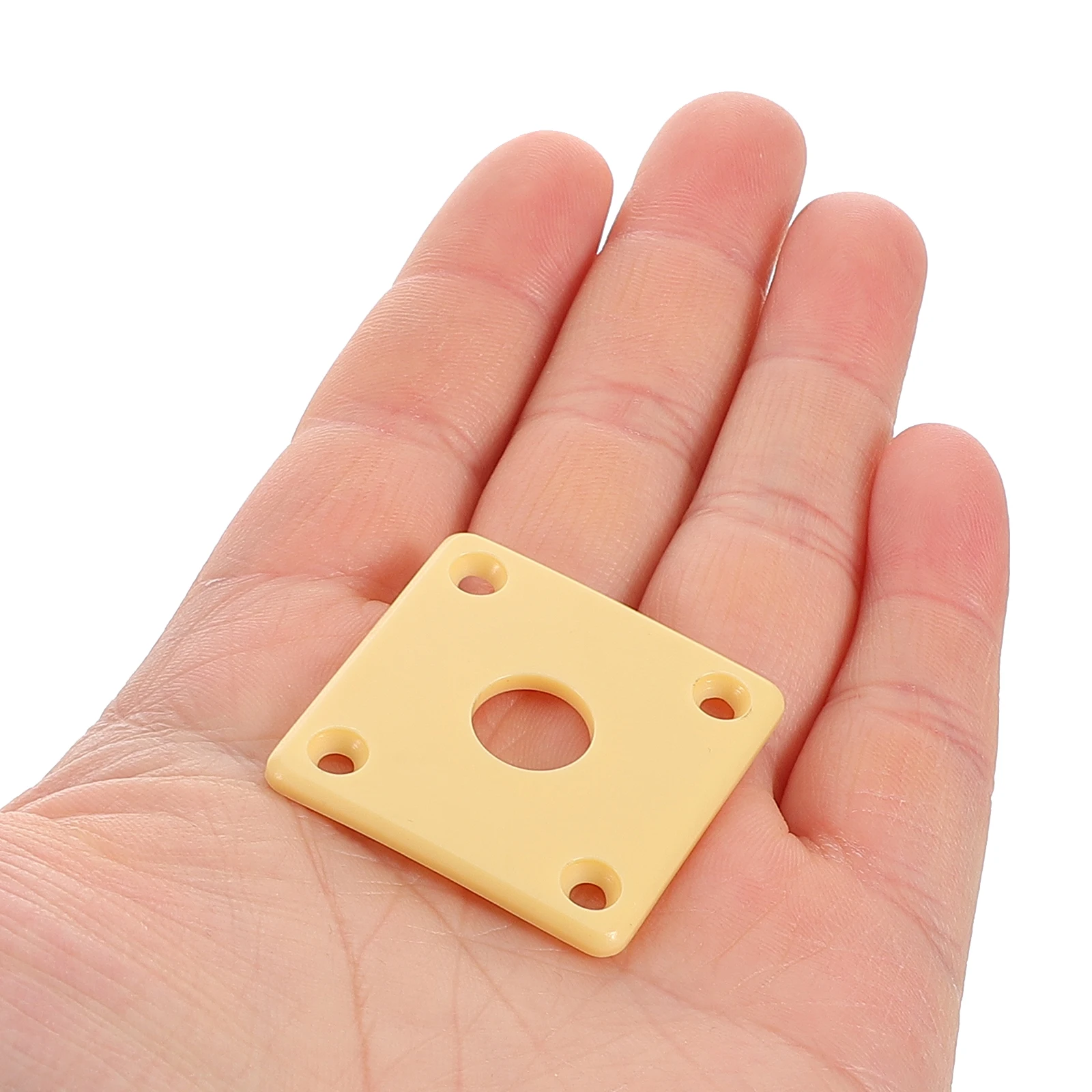3pcs Plastic Jack Plate Square Curved Base Mount For Electric Guitar Socket Protection White Black Yellow Durable Replacement
3pcs Plastic Jack Plate Square Curved Base Mount For Electric Guitar Socket Protection White Black Yellow Durable Replacement