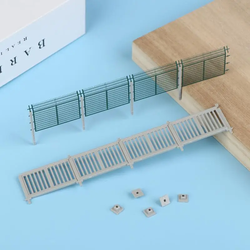 1PC For DIY Building Fence Wall Sand Table Railway Train Scene Diorama Kit Scale Protective Fence With Columns Model
1PC For DIY Building Fence Wall Sand Table Railway Train Scene Diorama Kit Scale Protective Fence With Columns Model