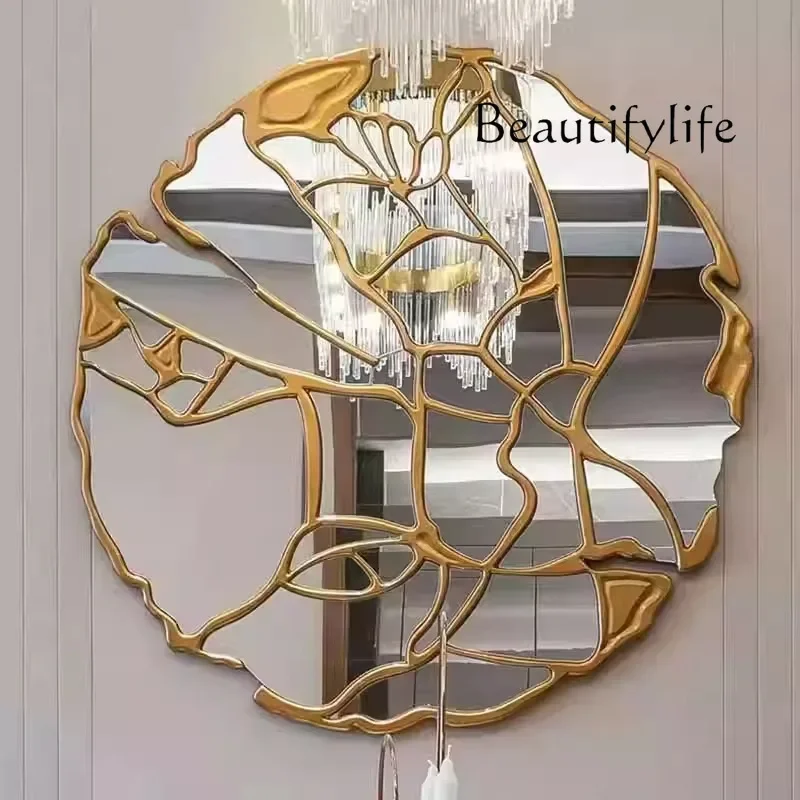 Xx Light Luxury Wall Decorative Mirror Cracked Bronze Mirror Living Room Art Creative Corridor Entrance Entrance Mirror
Xx Light Luxury Wall Decorative Mirror Cracked Bronze Mirror Living Room Art Creative Corridor Entrance Entrance Mirror