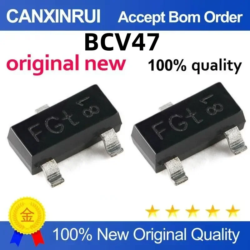 (5-100 pieces) Brand new original BCV47 silk screen printed FGT FG long electric patch SOT-23 switch diode spot chip
(5-100 pieces) Brand new original BCV47 silk screen printed FGT FG long electric patch SOT-23 switch diode spot chip