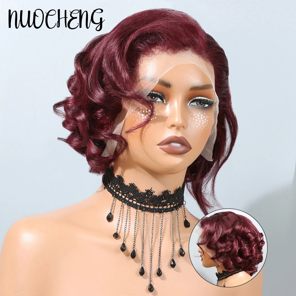 Бордовый Боб Парик Человеческие Волосы Предварительно Срезанные Бесклеевые HD 13X4 Кружевные Фронтальные Парики Большие Вьющиеся Зрелые Босс Левый C Пробор Фронтальный Парик Для Женщин
Бордовый Боб Парик Человеческие Волосы Предварительно Срезанные Бесклеевые HD 13X4 Кружевные Фронтальные Парики Большие Вьющиеся Зрелые Босс Левый C Пробор Фронтальный Парик Для Женщин