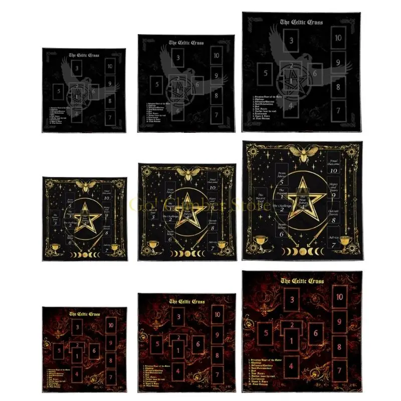 Q84C Tarots Tarots Tablecloth Altars Comput Card Card Card Astrogys Tablecloth Decoration 
Q84C Tarots Tarots Tablecloth Altars Comput Card Card Card Astrogys Tablecloth Decoration