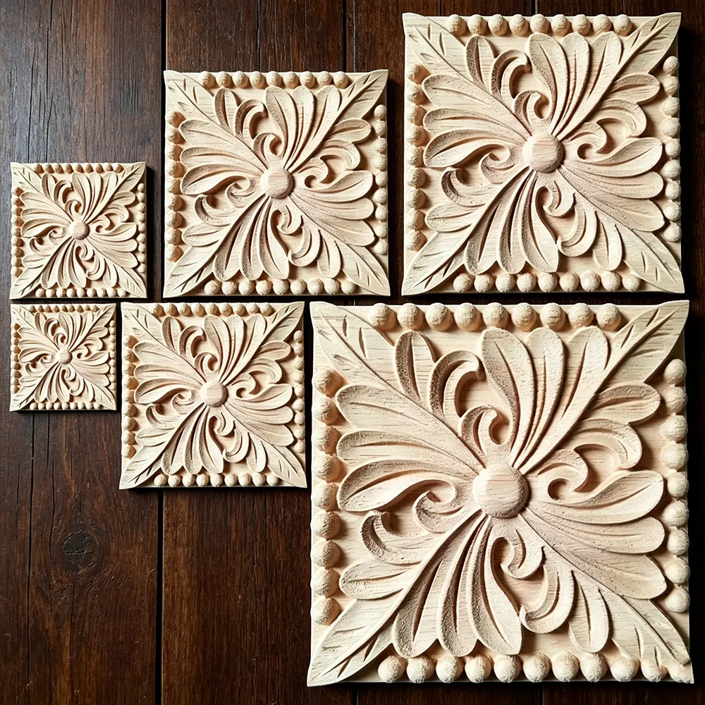 8-30cm Vintage Unpainted Wood Carved Decal Corner Onlay Applique Frame Home Decoration Accessories Furniture Wall Decor Crafts
8-30cm Vintage Unpainted Wood Carved Decal Corner Onlay Applique Frame Home Decoration Accessories Furniture Wall Decor Crafts