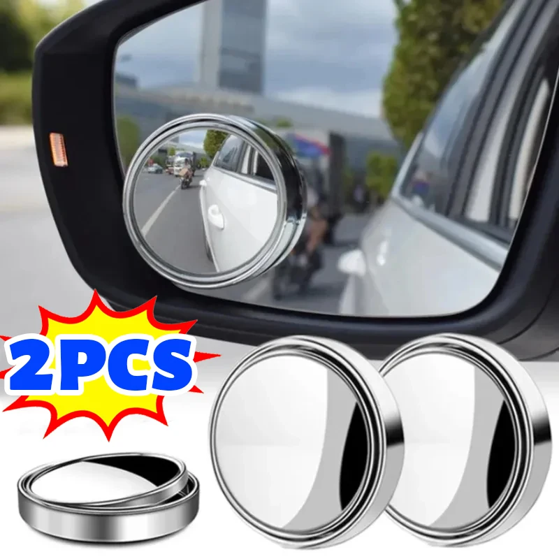 Car Small Circular Mirror 360° Adjustable Auto Blind Spot Mirrors Universal HD Glass Convex Wide-Angle Anti-Glare Safety Mirrors
Car Small Circular Mirror 360° Adjustable Auto Blind Spot Mirrors Universal HD Glass Convex Wide-Angle Anti-Glare Safety Mirrors