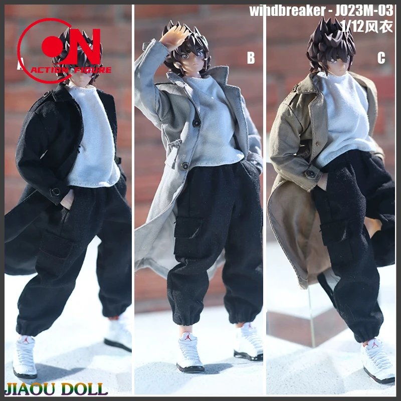 JO23M-03 1/12 Scale Men Soldier Windbreaker Clothes Casual Trend Wear Pairing Wind Long Coat For 6-inch Action Figure Model
JO23M-03 1/12 Scale Men Soldier Windbreaker Clothes Casual Trend Wear Pairing Wind Long Coat For 6-inch Action Figure Model