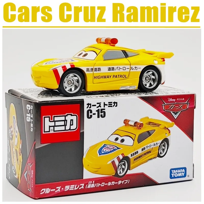 TAKARA TOMY Tomica DISNEY MOTORS C-15 Автомобили Cruz Ramirez Игрушка из сплава Автомобиль Литая под давлением металлическая модель Подарки
TAKARA TOMY Tomica DISNEY MOTORS C-15 Автомобили Cruz Ramirez Игрушка из сплава Автомобиль Литая под давлением металлическая модель Подарки