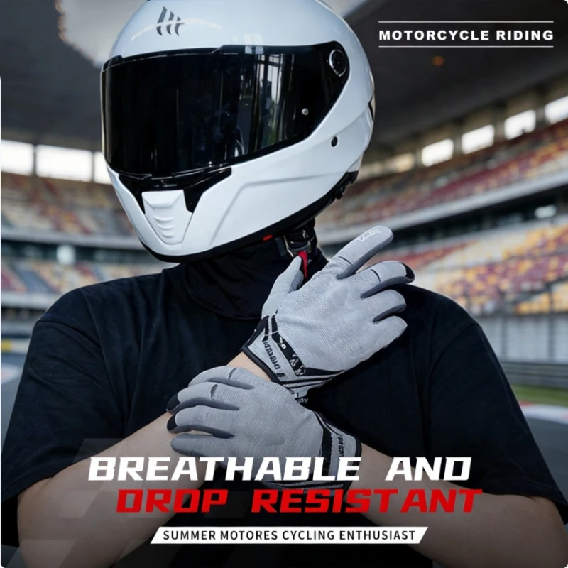 MOBAIDAO Summer Urban Commuter Full-finger Motorcycle Gloves Men Women Anti-Slip Breathable Touch Screen Motorbike Riding Gloves
MOBAIDAO Summer Urban Commuter Full-finger Motorcycle Gloves Men Women Anti-Slip Breathable Touch Screen Motorbike Riding Gloves