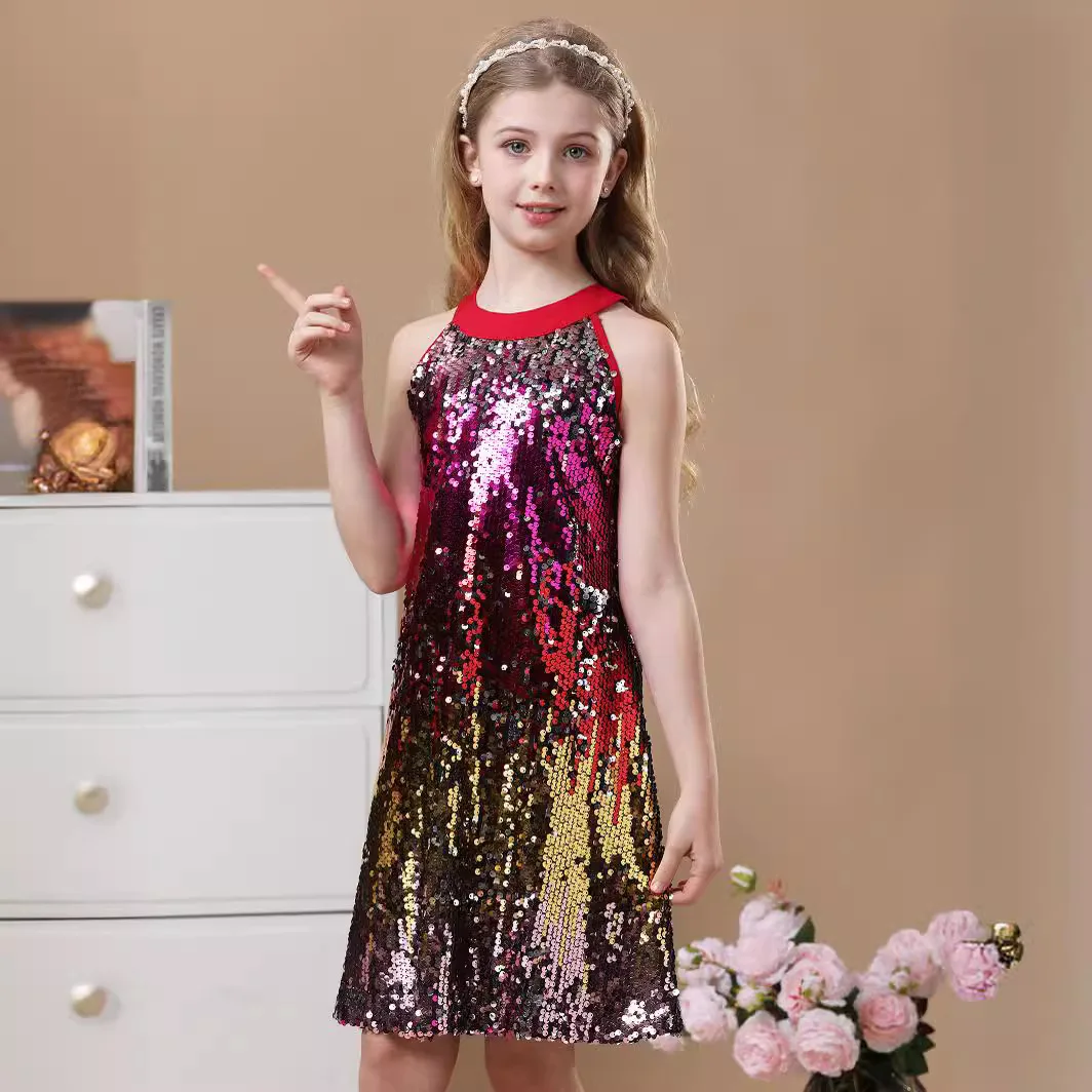 Summer New Sequined Round Neck Fashionable Runway Princess Dress Wedding Birthday Party Solid Color Simple Dress
Summer New Sequined Round Neck Fashionable Runway Princess Dress Wedding Birthday Party Solid Color Simple Dress