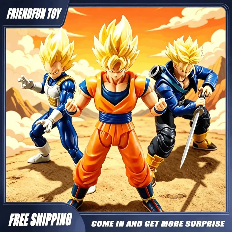 Bandai S.H.Figuarts Dragon Ball Z Super Saiyan Son Goku Vegeta Torankusu Action Figure Collection Anime Model Toys Birthday Gift
Bandai S.H.Figuarts Dragon Ball Z Super Saiyan Son Goku Vegeta Torankusu Action Figure Collection Anime Model Toys Birthday Gift
