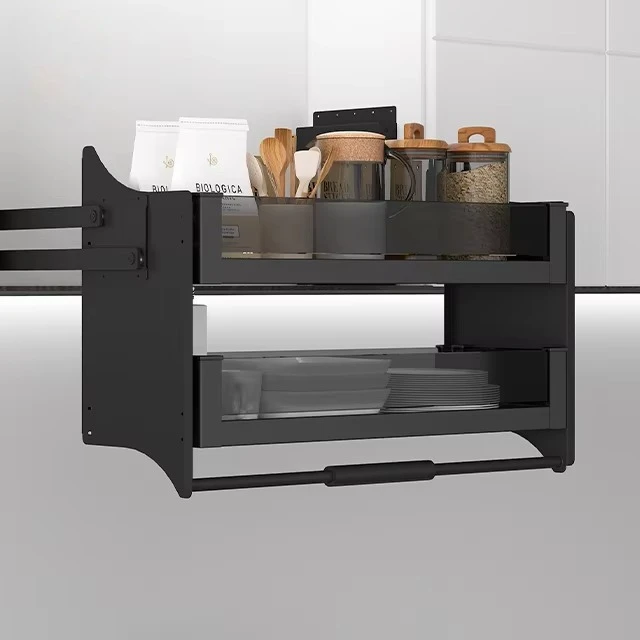 Kitchen Cabinet Lift Pull Basket Pull Down Elevator Lifting Basket Double Pull Down Basket of Kitchen Cabinet
Kitchen Cabinet Lift Pull Basket Pull Down Elevator Lifting Basket Double Pull Down Basket of Kitchen Cabinet