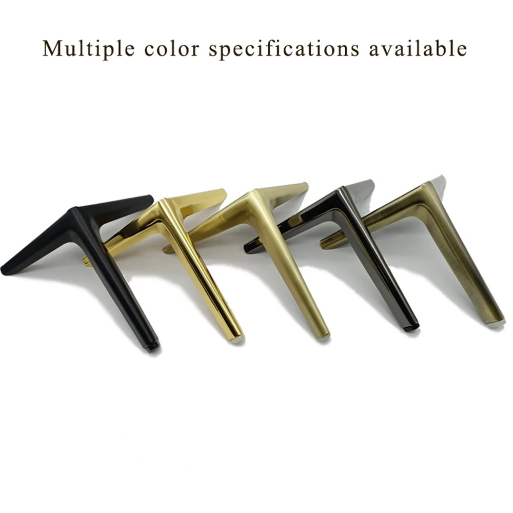 4PCS Metal Furniture Legs TV Cabinet Bed Coffee Table Leg Black Gold Silver Desk Stool Chair Foot Sofa Hardware Replacement Leg
4PCS Metal Furniture Legs TV Cabinet Bed Coffee Table Leg Black Gold Silver Desk Stool Chair Foot Sofa Hardware Replacement Leg