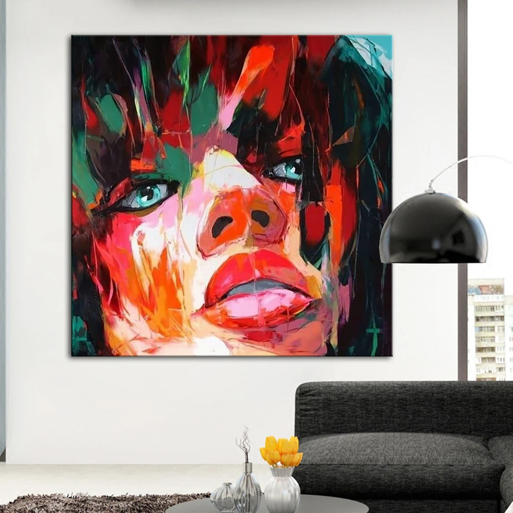 Mintura Wall Picture for Living Room Oil Paintings on Canvas,Hotel Decoration Artwork Hand-Painted Wall Art Many Different Faces
Mintura Wall Picture for Living Room Oil Paintings on Canvas,Hotel Decoration Artwork Hand-Painted Wall Art Many Different Faces