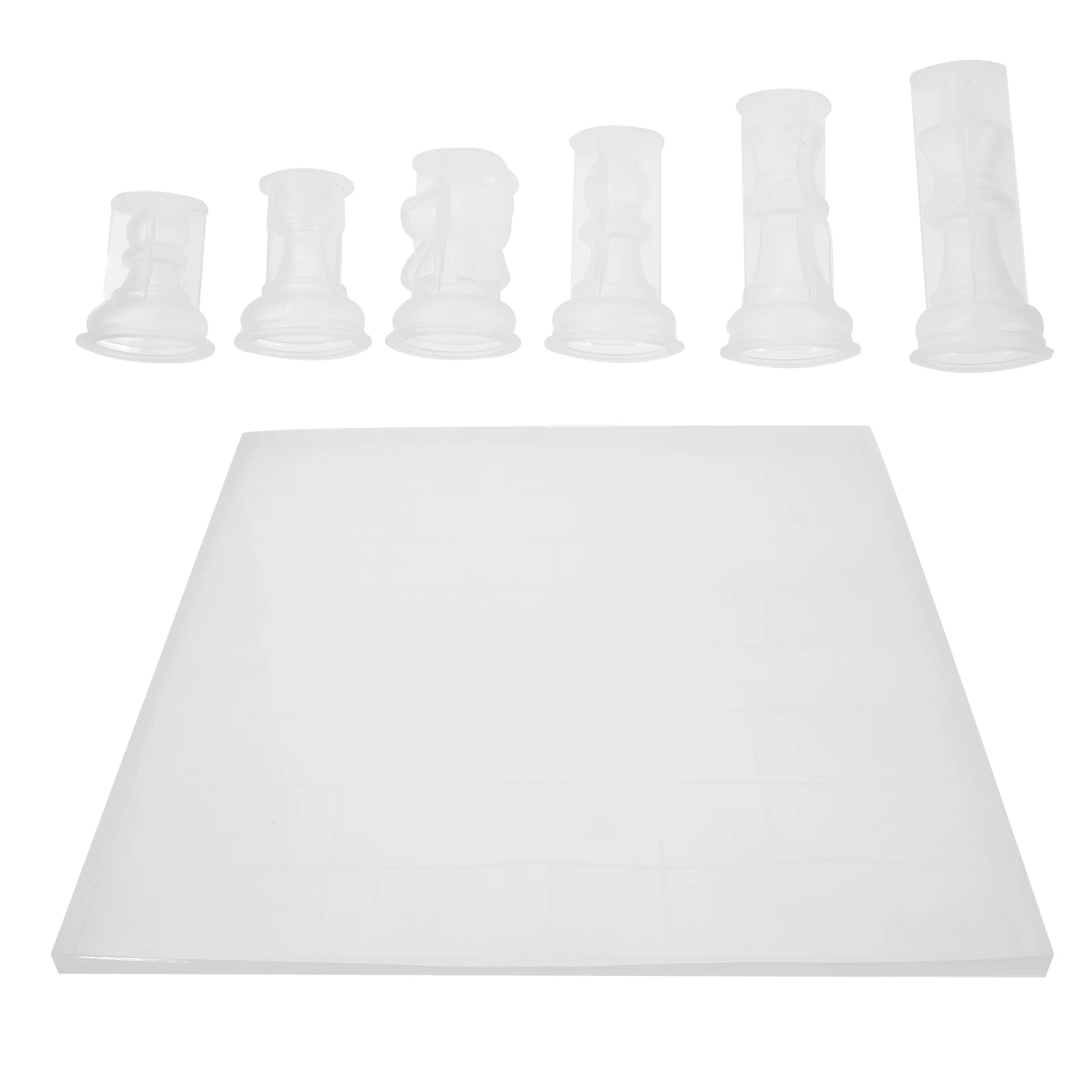 1 set Three Dimensional Chess Mold Board Diy Silicone Chessboard Epoxy Ornaments Molds Resin Casting Black White Pieces Flexible
1 set Three Dimensional Chess Mold Board Diy Silicone Chessboard Epoxy Ornaments Molds Resin Casting Black White Pieces Flexible