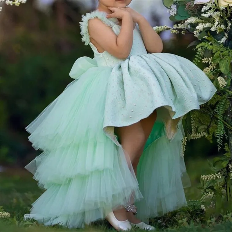 New Mint Green Flower Girl Dress Princess High Low Birthday Party Dress Child Pageant Gown Costumes Kid 1-14T
New Mint Green Flower Girl Dress Princess High Low Birthday Party Dress Child Pageant Gown Costumes Kid 1-14T