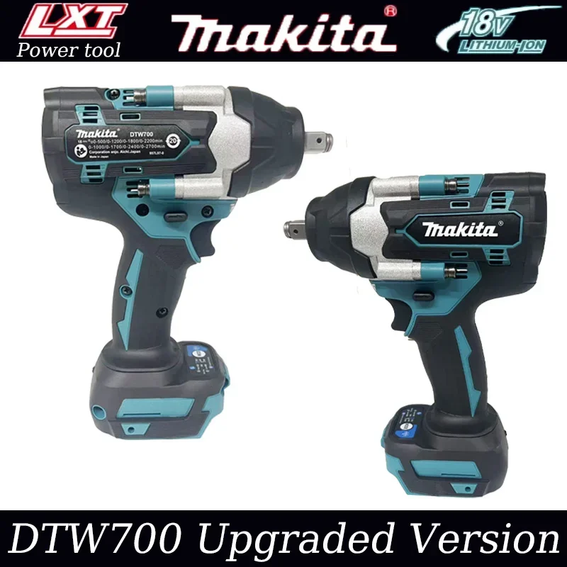Makita DTW700 1000N.m Cordless Impact Wrench Brushless Electric Wrench Screwdriver Large Torque Auto Repair Power Tools
Makita DTW700 1000N.m Cordless Impact Wrench Brushless Electric Wrench Screwdriver Large Torque Auto Repair Power Tools