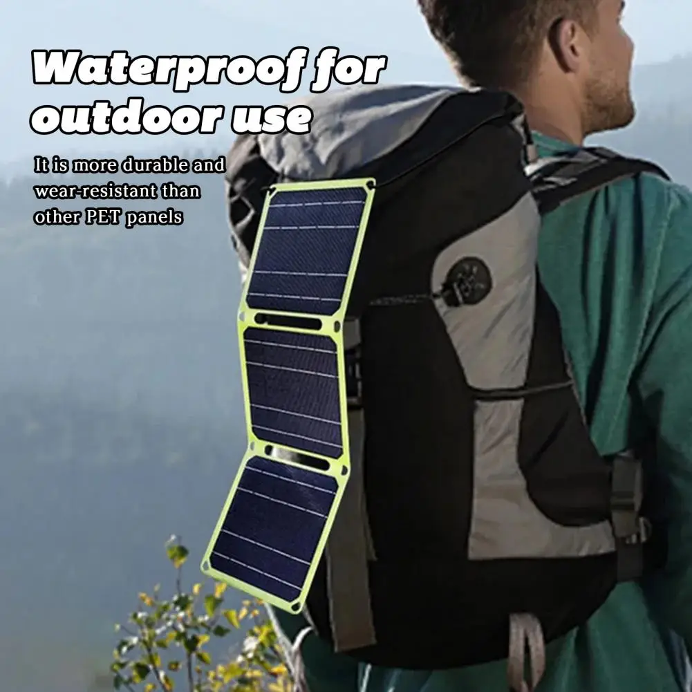 Portable Solar Charger Hiking Solar Panel Portable Solar Panel Charger with High Conversion Rate Short Circuit Protection Ip65
Portable Solar Charger Hiking Solar Panel Portable Solar Panel Charger with High Conversion Rate Short Circuit Protection Ip65