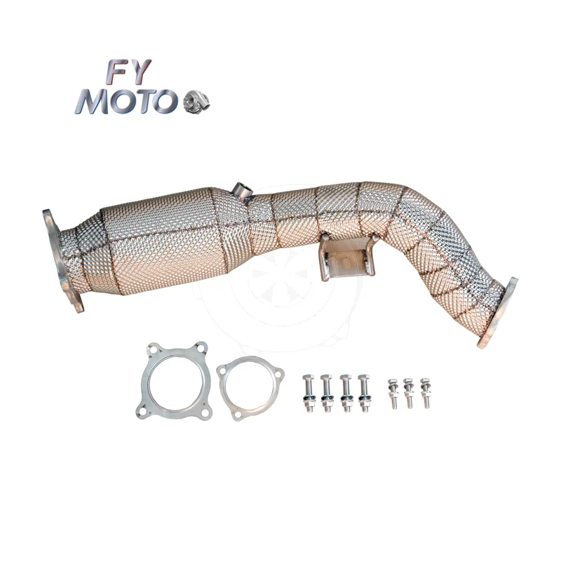 Exhaust Downpipe For Porsche Macan 2.0T 2014-2018 Catted With Heat Shield
Exhaust Downpipe For Porsche Macan 2.0T 2014-2018 Catted With Heat Shield