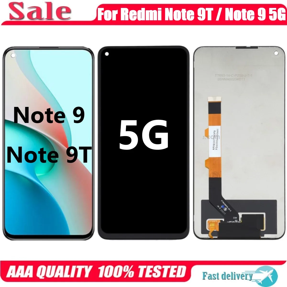 For Xiaomi Redmi Note 9 9T 5G M2007J22C M2007J22G LCD Display Touch Screen Digitizer Assembly
For Xiaomi Redmi Note 9 9T 5G M2007J22C M2007J22G LCD Display Touch Screen Digitizer Assembly