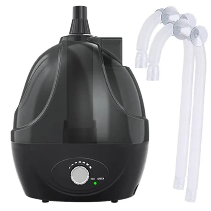 Reptile Humidifiers Mister Fogger with Extension Tube/Hose Suitable for Reptiles/Amphibians/Herps/Vivarium with Terrariums and
Reptile Humidifiers Mister Fogger with Extension Tube/Hose Suitable for Reptiles/Amphibians/Herps/Vivarium with Terrariums and