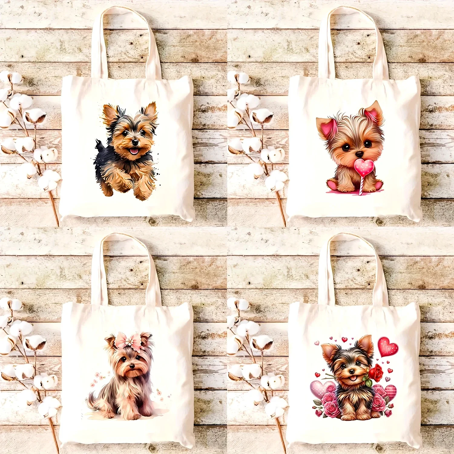 Большая сумка с собачьим принтом, большая вместительная сумка для покупок на плечо для отдыха и повседневного использования, многофункциональная модная многоразовая сумка
Большая сумка с собачьим принтом, большая вместительная сумка для покупок на плечо для отдыха и повседневного использования, многофункциональная модная многоразовая сумка