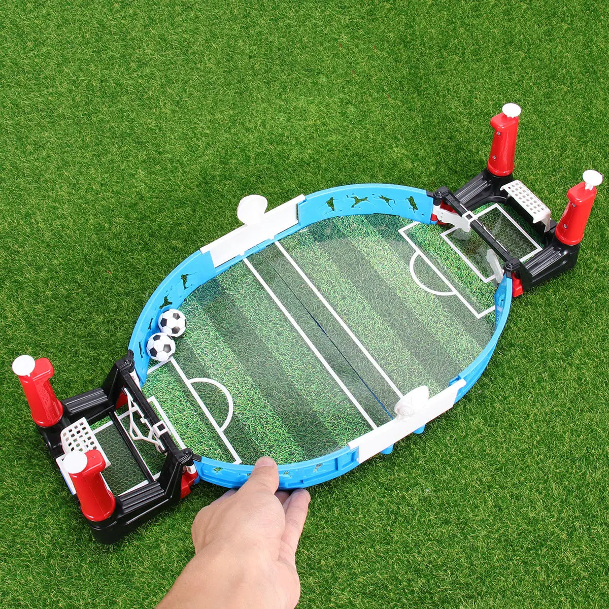 Mini Tabletop Football Double Player Compact Mini Soccer Game Portable Football Machine for Kids Children Fun Gift
Mini Tabletop Football Double Player Compact Mini Soccer Game Portable Football Machine for Kids Children Fun Gift