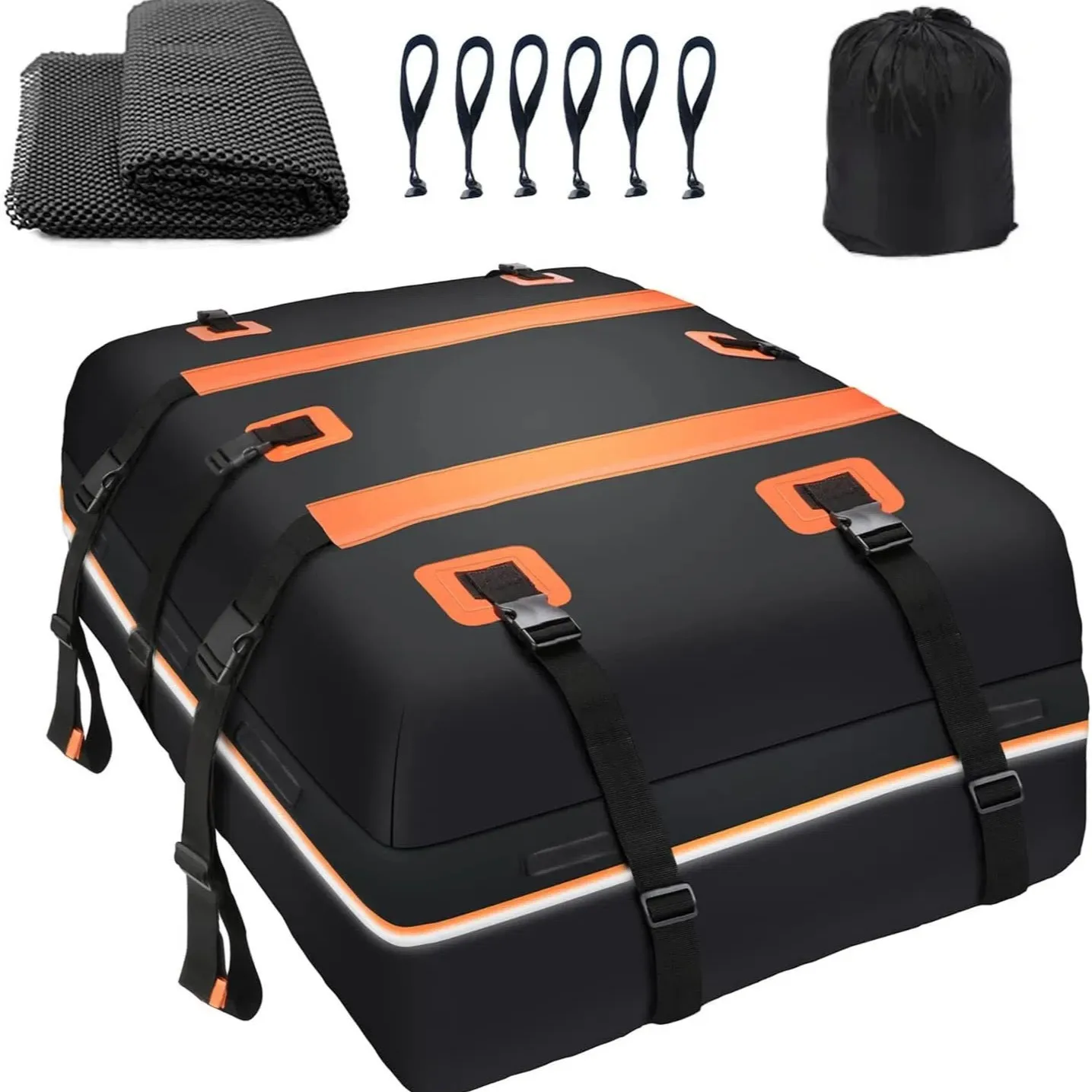 Roof Bag Self-driving Universal 20 Cubic Waterproof 500D Thickened PVC Clamp Mesh
Roof Bag Self-driving Universal 20 Cubic Waterproof 500D Thickened PVC Clamp Mesh