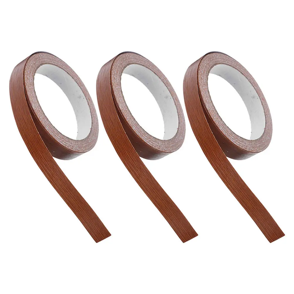 3 Rolls Wood Grain Edge Banding Tape Self Adhesive Furniture Edge Protection Cabinet Repair DIY Home Decor Easy Cut Waterproof
3 Rolls Wood Grain Edge Banding Tape Self Adhesive Furniture Edge Protection Cabinet Repair DIY Home Decor Easy Cut Waterproof