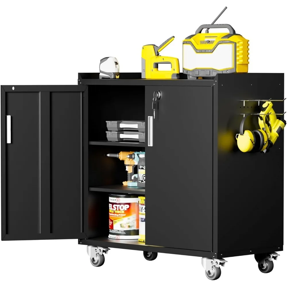 US Shipping Lockable Rolling Tool Storage Cabinet with Wheels for Garage Workshop Office Home
US Shipping Lockable Rolling Tool Storage Cabinet with Wheels for Garage Workshop Office Home