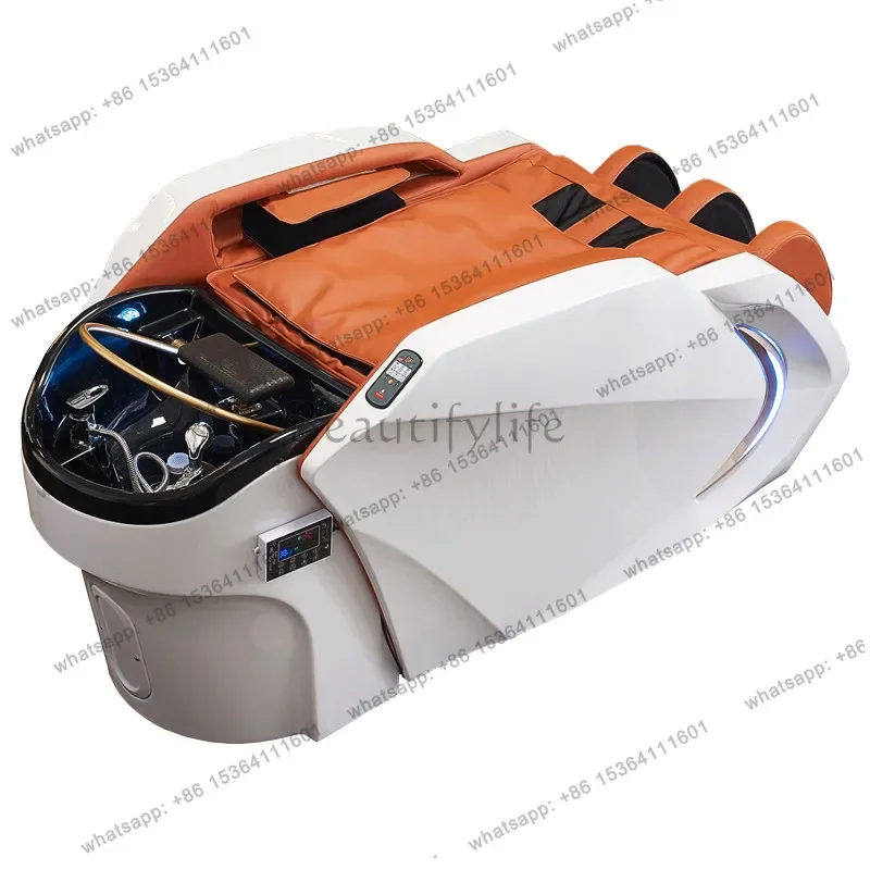 02Electric intelligent massage shampoo bed barbershop hair salon special modern full lying flush bed
02Electric intelligent massage shampoo bed barbershop hair salon special modern full lying flush bed