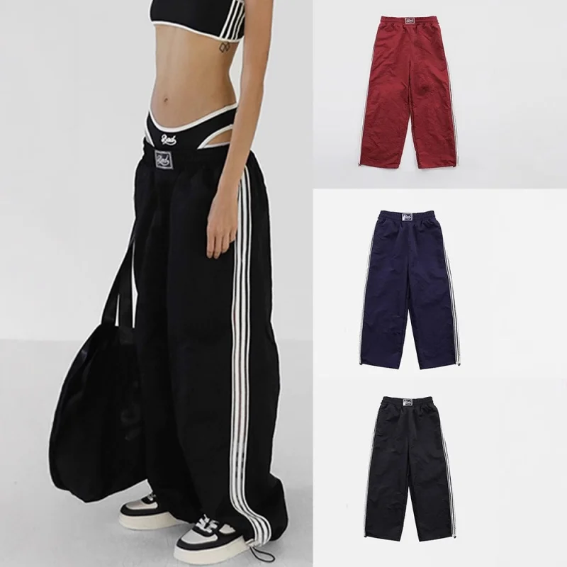 European-Style Fashion Pants Women's Straight Jazz Dance Casual Pants Niche Loose Sports Pants Overalls Fashionable Trousers
European-Style Fashion Pants Women's Straight Jazz Dance Casual Pants Niche Loose Sports Pants Overalls Fashionable Trousers