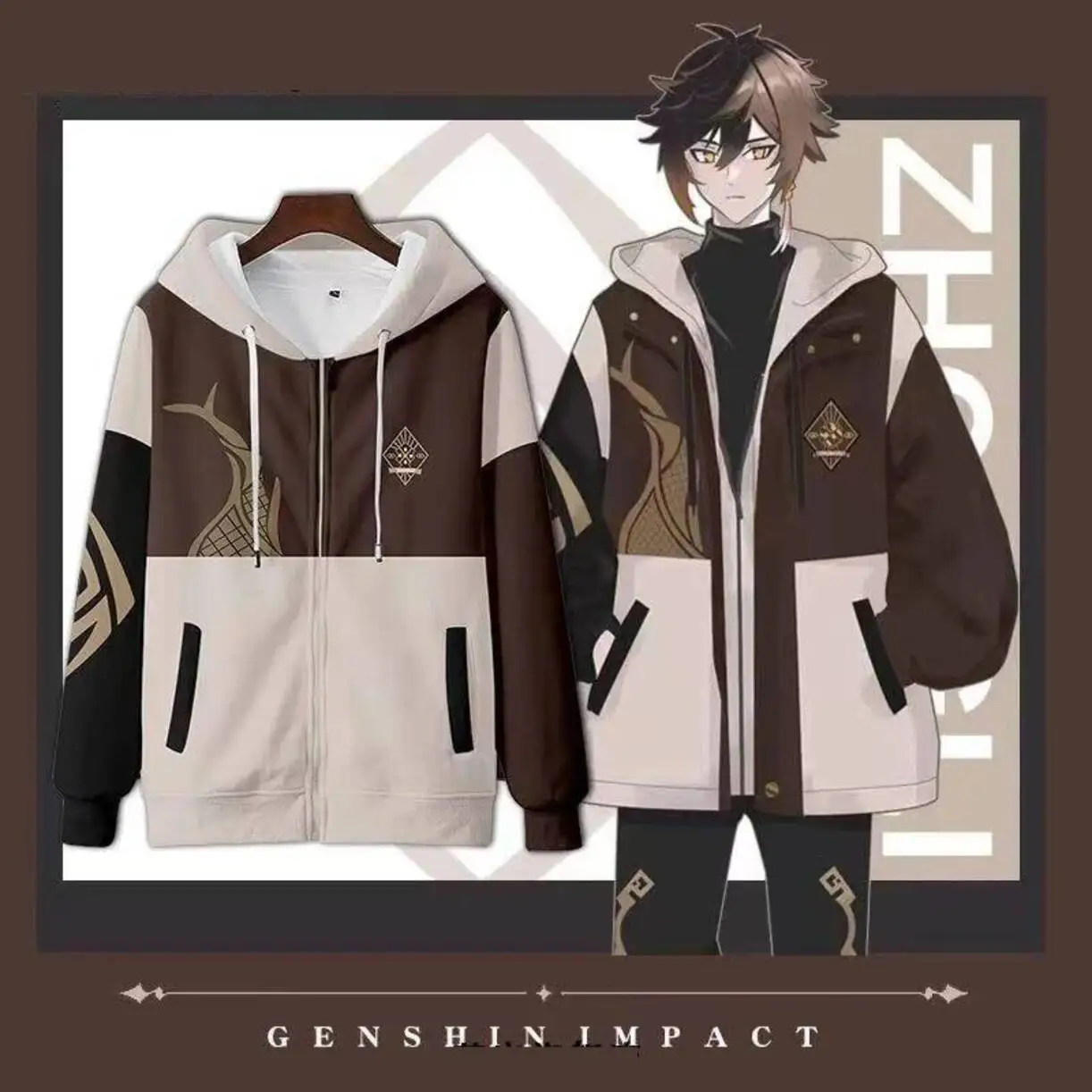 Genshin Impact Zhongli Cosplay Hoodie Costume Sweatshirts Spring Autumn Zhong Li Jacket Acg Coat Pullover Sportwear Streetwear T
Genshin Impact Zhongli Cosplay Hoodie Costume Sweatshirts Spring Autumn Zhong Li Jacket Acg Coat Pullover Sportwear Streetwear T