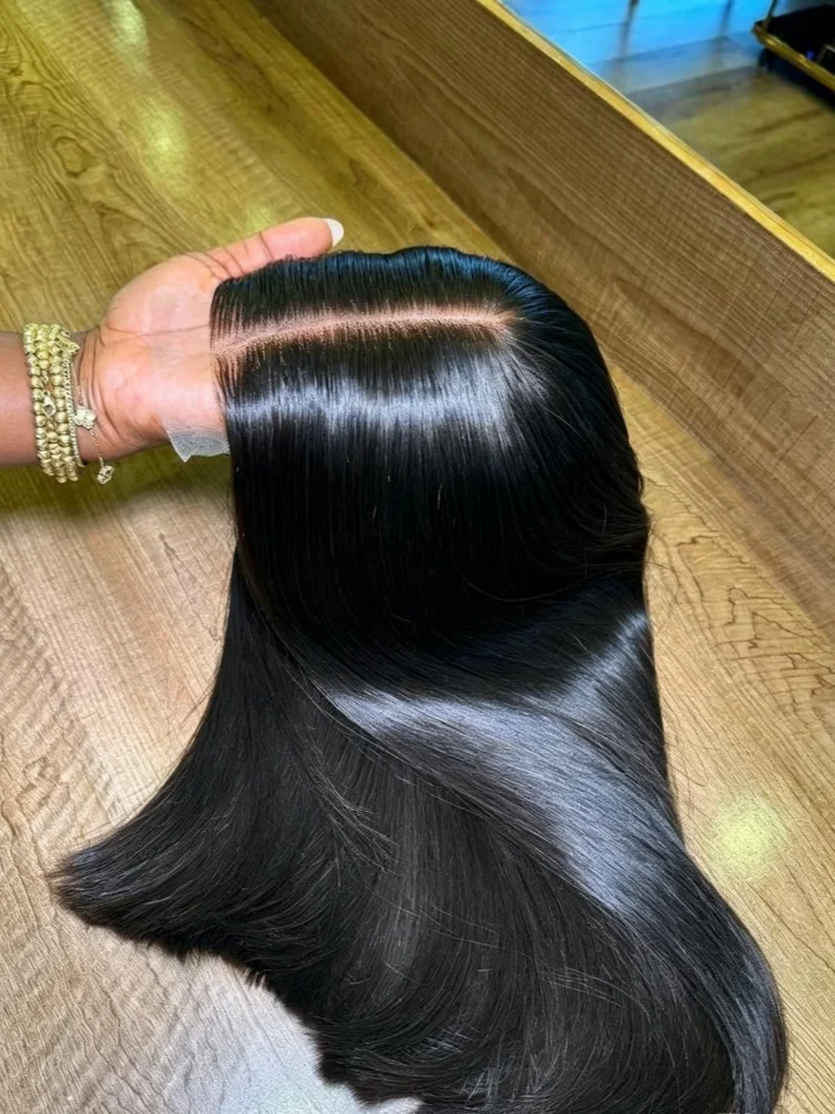34 Inch Natural Black Straight Human Hair Wig 13x6 HD Lace Frontal Wig 250% High Density Brazilian Virgin Hair Pre-Plucked Natural Hairline With Baby Hair For Women
34 Inch Natural Black Straight Human Hair Wig 13x6 HD Lace Frontal Wig 250% High Density Brazilian Virgin Hair Pre-Plucked Natural Hairline With Baby Hair For Women