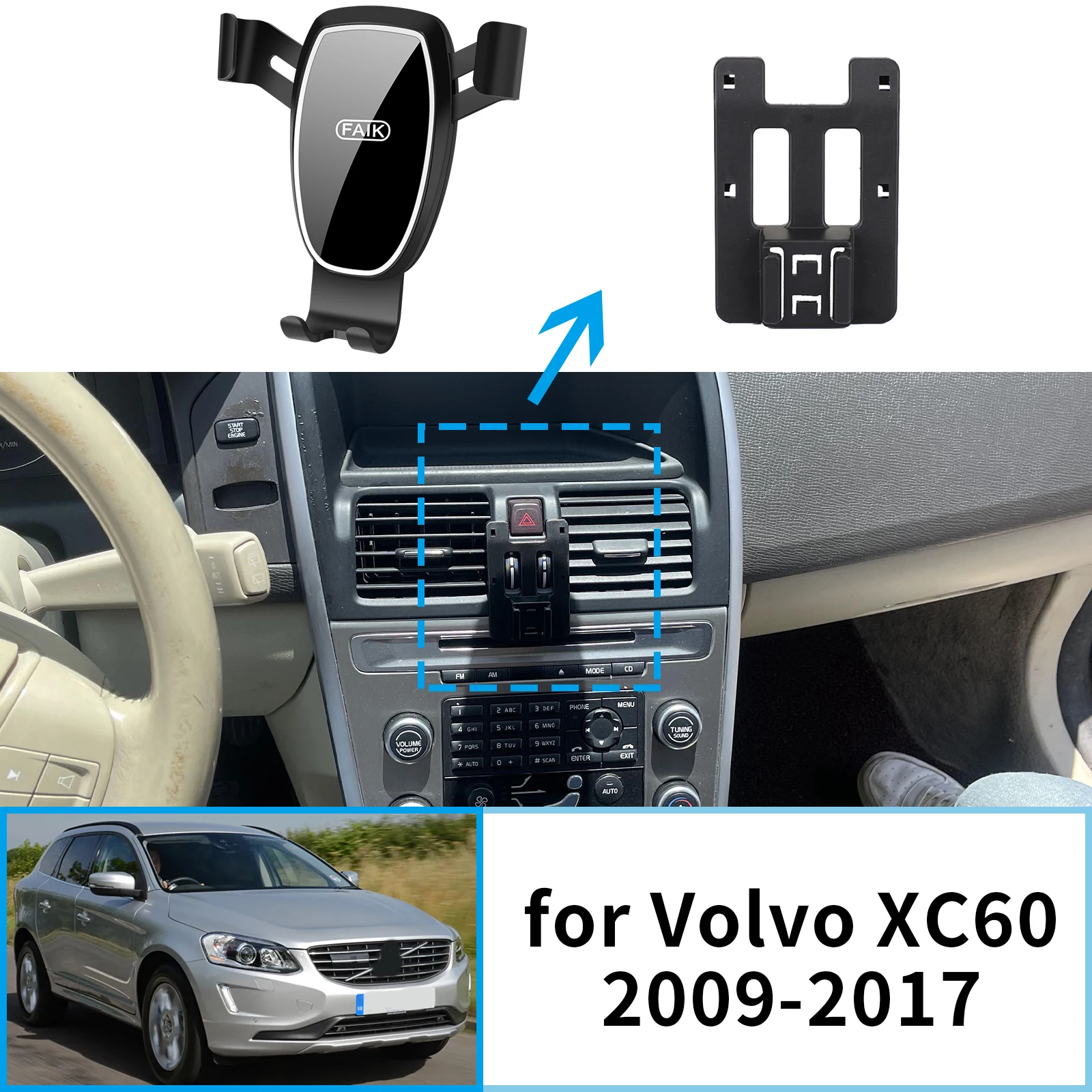 Car Mobile Phone Holder for Volvo XC60 XC 60 2009~2017 GPS Bracket Navigation Accessories Stand Auto
Car Mobile Phone Holder for Volvo XC60 XC 60 2009~2017 GPS Bracket Navigation Accessories Stand Auto