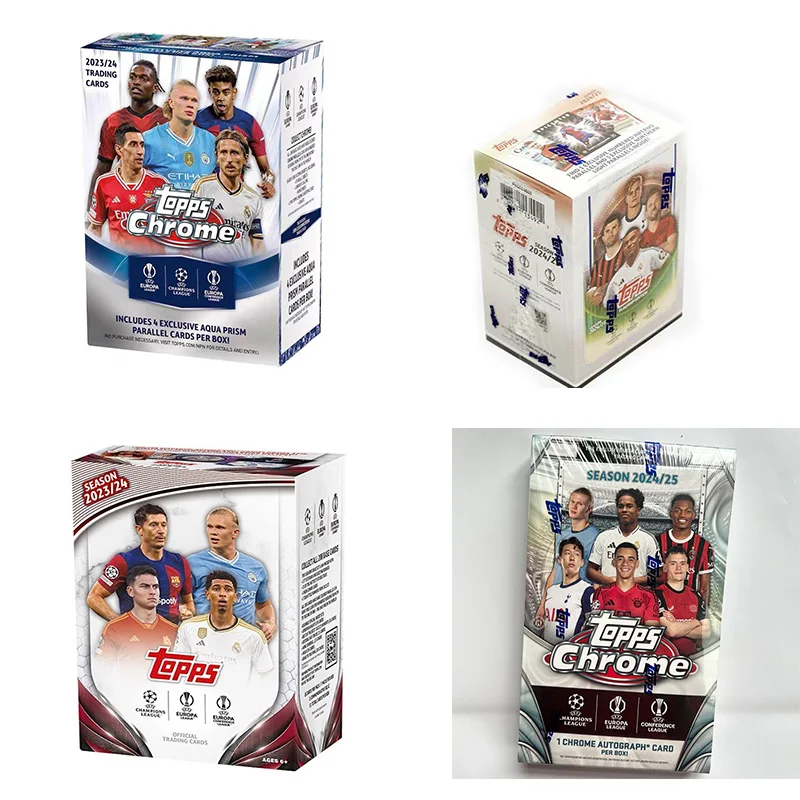 Topps 2023–24 and 2024–25 UEFA Champions League Blind Box UCC: Star Cards and Collector Cards
Topps 2023–24 and 2024–25 UEFA Champions League Blind Box UCC: Star Cards and Collector Cards