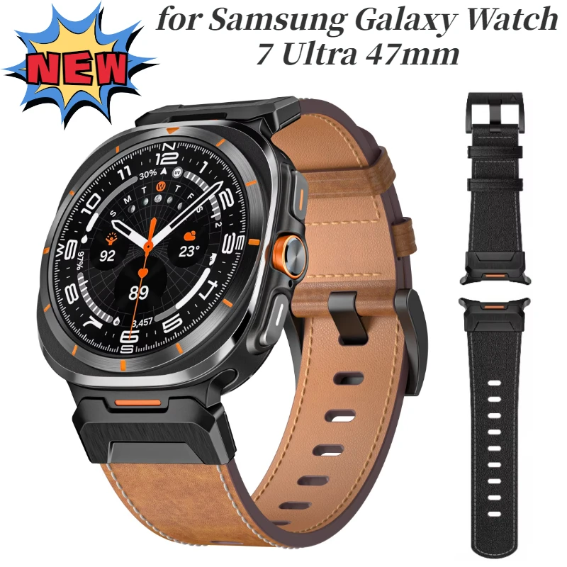 Ремешок Mecha + кожаный для Samsung Galaxy Watch 7 Ultra 47 мм, браслет из нержавеющей стали для Galaxy Watch Ultra, Аксессуары для браслета
Ремешок Mecha + кожаный для Samsung Galaxy Watch 7 Ultra 47 мм, браслет из нержавеющей стали для Galaxy Watch Ultra, Аксессуары для браслета
