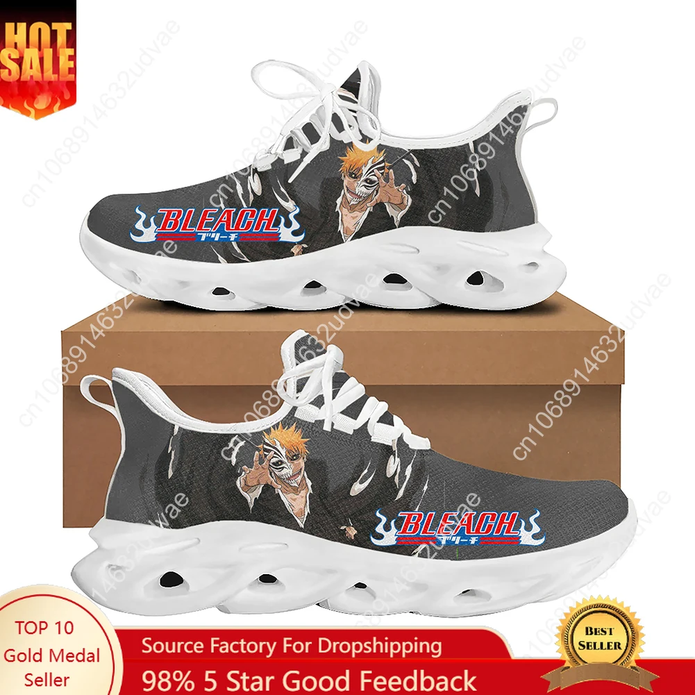 B-BLEACH Flats Sneakers Mens Womens Teenager Sports Running Shoes High Quality Cowboy Cartoon Custom Lace Up Mesh Footwear
B-BLEACH Flats Sneakers Mens Womens Teenager Sports Running Shoes High Quality Cowboy Cartoon Custom Lace Up Mesh Footwear