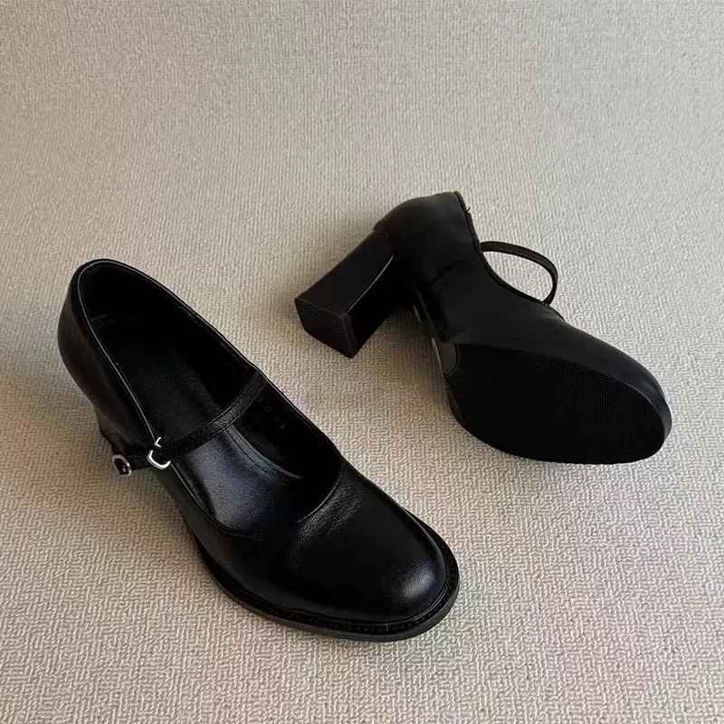 Sexy High Heels Mary Jane Shoes Women's Elegant Chunky Fashion Shallow Sandals 2026 New Pumps Dress Party Walking Mujer Zapatos
Sexy High Heels Mary Jane Shoes Women's Elegant Chunky Fashion Shallow Sandals 2026 New Pumps Dress Party Walking Mujer Zapatos