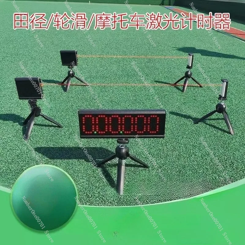 Professional Infrared Laser Timer for Athletics Racing & Roller Skating, Automatic Dash Test Equipment with Finish Line Sensing
Professional Infrared Laser Timer for Athletics Racing & Roller Skating, Automatic Dash Test Equipment with Finish Line Sensing