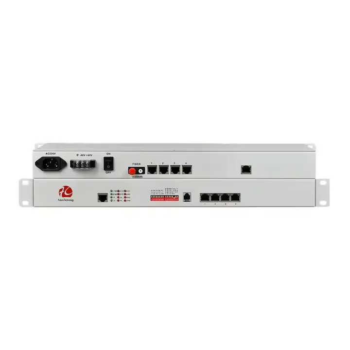 4 Channel PDH 4E1 E1 PDH Multiplexer 4E1 to Optical Fiber Converter with 100M/1000M Gigabit Ethernet 120ohm
4 Channel PDH 4E1 E1 PDH Multiplexer 4E1 to Optical Fiber Converter with 100M/1000M Gigabit Ethernet 120ohm