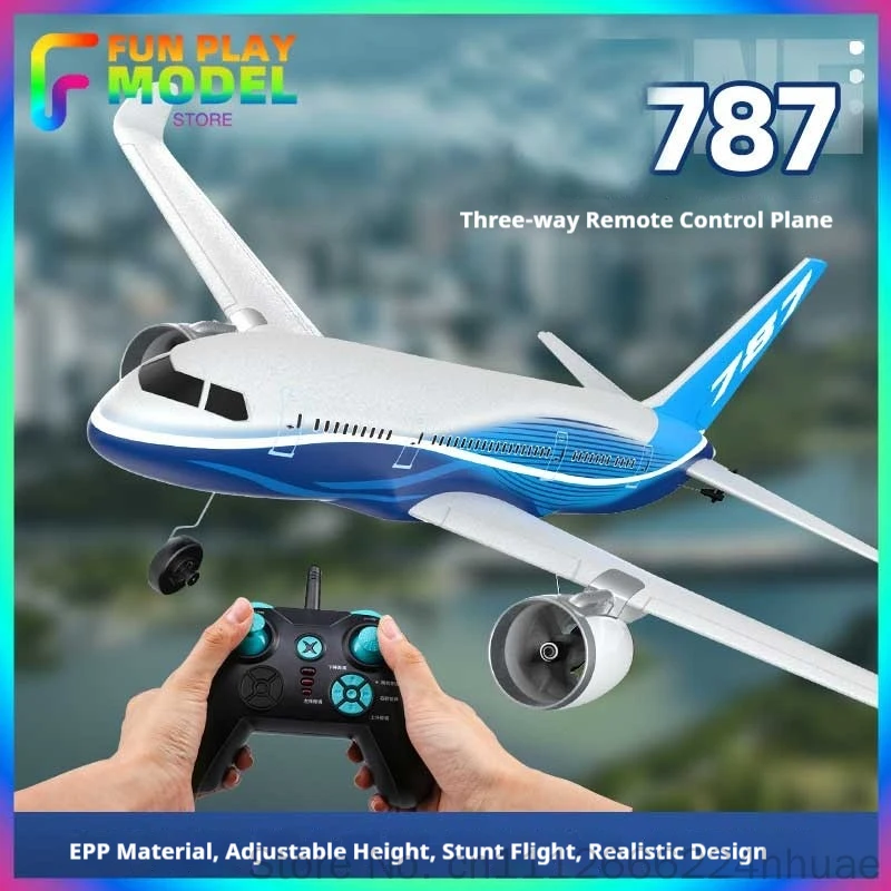 Bm30 Remote Control Airplane 787 Three Channel Ducted Fan Epp Foam Fixed Wing Airliner Outdoor Flying Hobby For Adults
Bm30 Remote Control Airplane 787 Three Channel Ducted Fan Epp Foam Fixed Wing Airliner Outdoor Flying Hobby For Adults