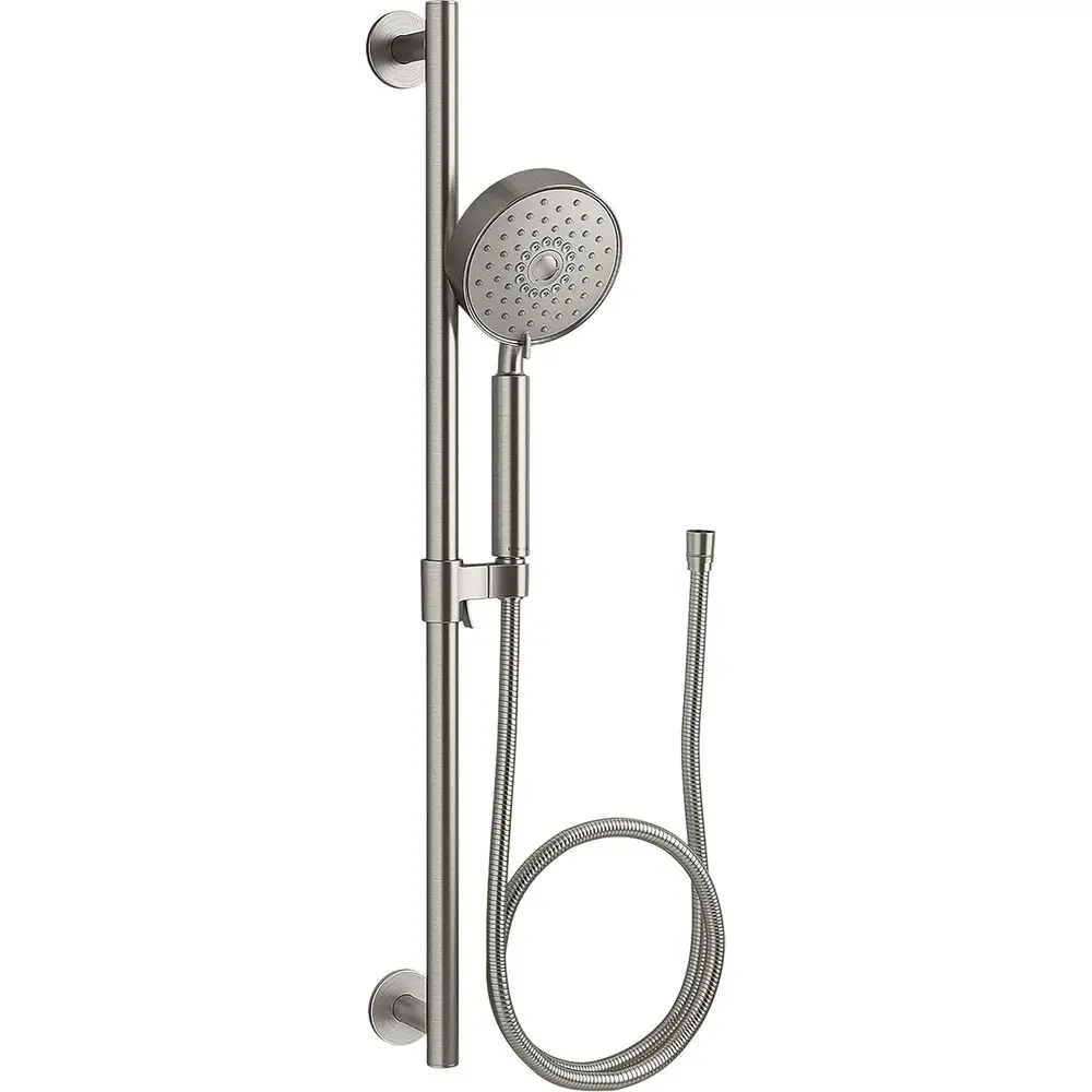 22178-BN Purist 2.5 gpm Multifunction Hand Shower Kit with Katalyst Air-Induction Technology, Vibrant Brushed Nickel
22178-BN Purist 2.5 gpm Multifunction Hand Shower Kit with Katalyst Air-Induction Technology, Vibrant Brushed Nickel