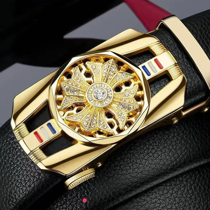 2025 New Release! Men's Genuine Leather Automatic Buckle Belt. Trendy Business - Tactical Style Ideal for Young People
2025 New Release! Men's Genuine Leather Automatic Buckle Belt. Trendy Business - Tactical Style Ideal for Young People