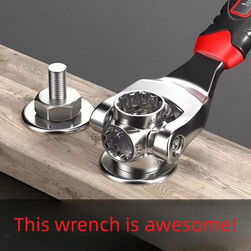 52 in 1 Multifunctional German Plum Blossom Wrench Tool Universal Maintenance Tool Dog Bone Rotary Eight-in-One Board
52 in 1 Multifunctional German Plum Blossom Wrench Tool Universal Maintenance Tool Dog Bone Rotary Eight-in-One Board