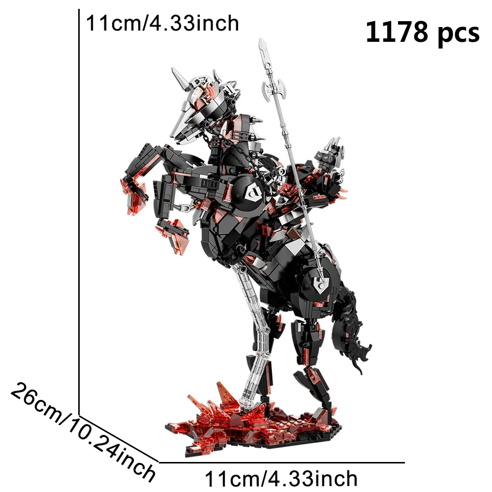 7033 Высокотехнологичные Moc UnderWorld Rider Mecha Robot Bricks 1178 шт. Техническая модель Строительные блоки Рождественский подарок на день рождения Детский подарок
7033 Высокотехнологичные Moc UnderWorld Rider Mecha Robot Bricks 1178 шт. Техническая модель Строительные блоки Рождественский подарок на день рождения Детский подарок