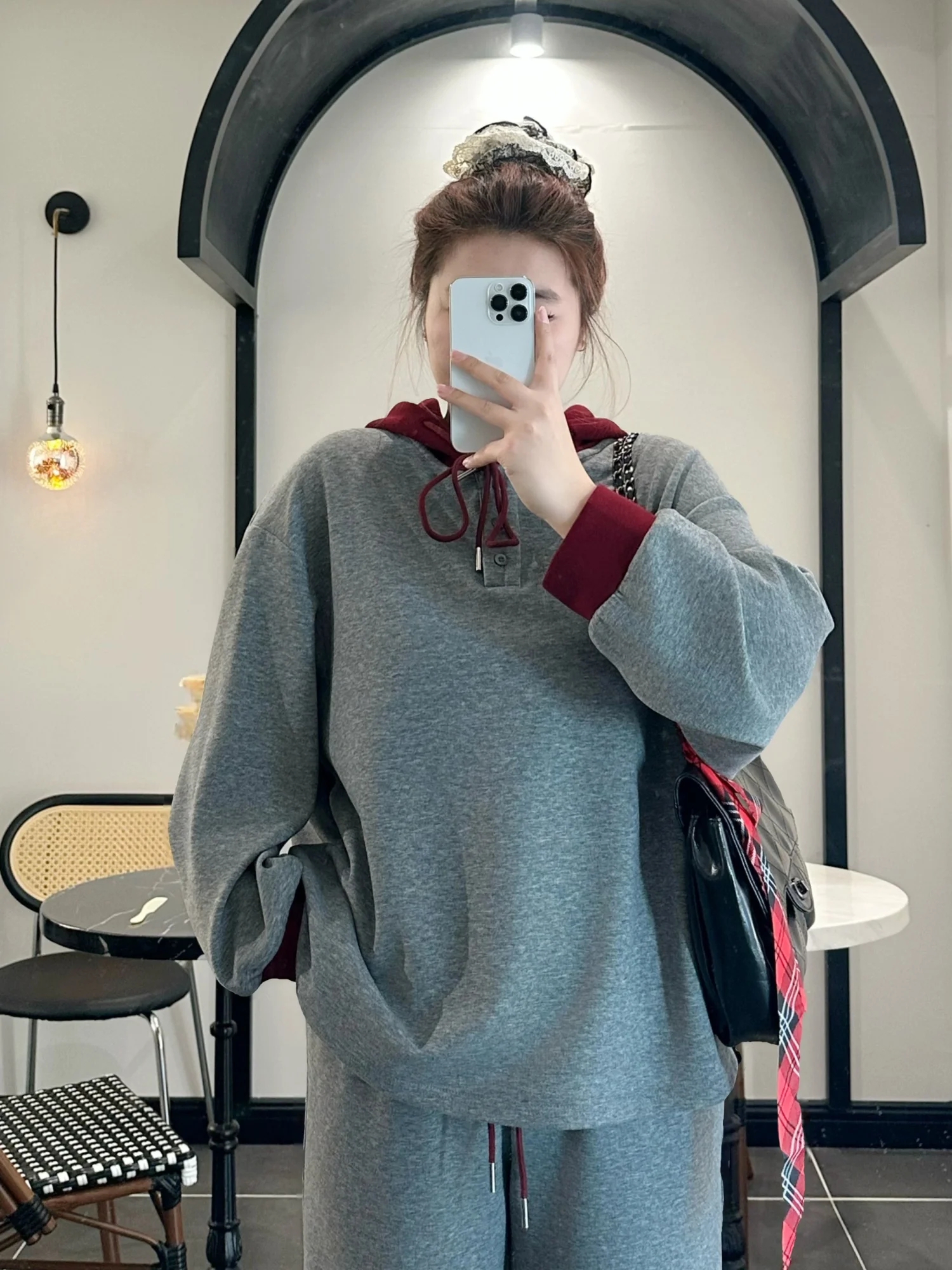 plus Size Women's Hoodie Sweatpants Set Color Block Design Korean Style Slimming Spring Fashion Casual Wear Polyester Blend
plus Size Women's Hoodie Sweatpants Set Color Block Design Korean Style Slimming Spring Fashion Casual Wear Polyester Blend