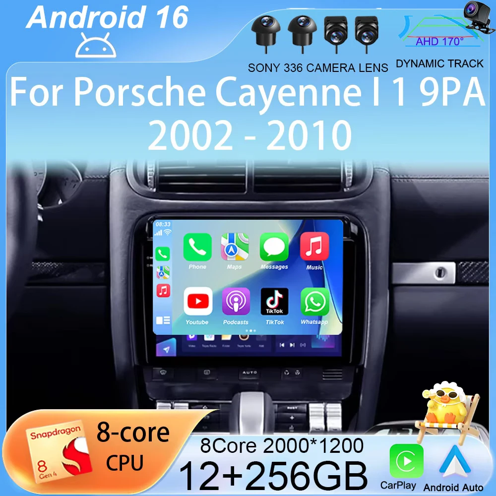 Автомагнитола мультимедийная с CarPlay и Android 16 для Porsche Cayenne I 1 9PA 2002-2010 QLED 4G Wi-Fi Навигация GPS DVD 2 Din
Автомагнитола мультимедийная с CarPlay и Android 16 для Porsche Cayenne I 1 9PA 2002-2010 QLED 4G Wi-Fi Навигация GPS DVD 2 Din
