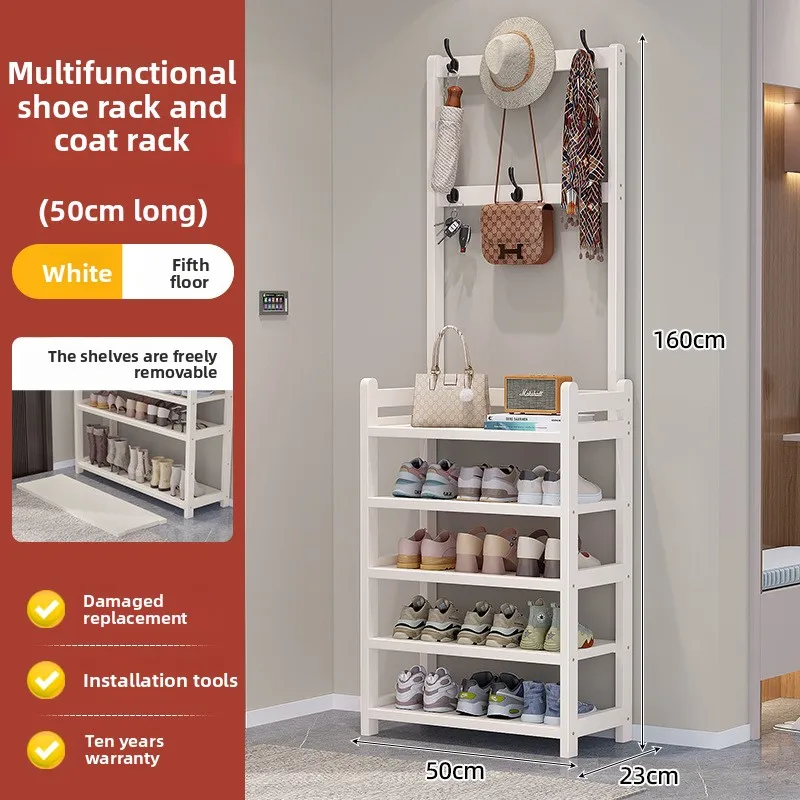 Firm Shoe rack storage rack integrated household multi-layer shoe cabinet into the home shoe coat rack floor hanging hanger
Firm Shoe rack storage rack integrated household multi-layer shoe cabinet into the home shoe coat rack floor hanging hanger