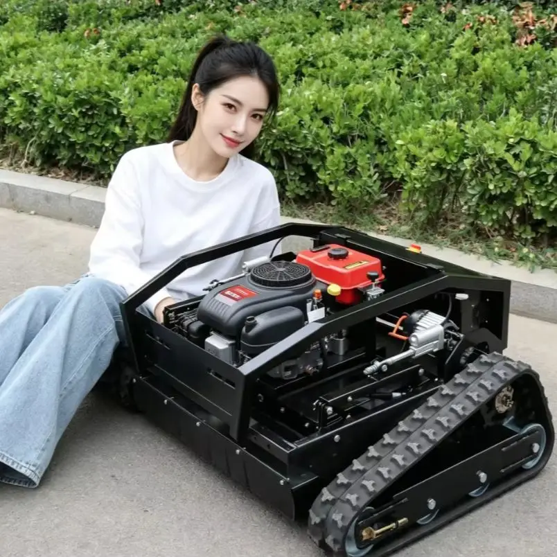 1000mm Cutting Width Intelligent Tracked Remote Lawn Mower, 23 HP High Power Motor, 4000㎡/h Efficient Mowing, Customizable
1000mm Cutting Width Intelligent Tracked Remote Lawn Mower, 23 HP High Power Motor, 4000㎡/h Efficient Mowing, Customizable